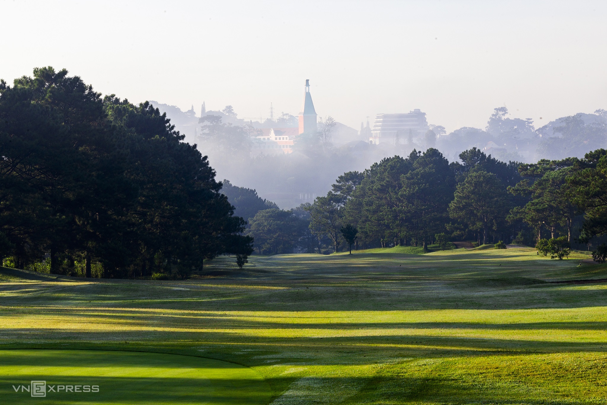 Green, quiet side of Da Lat